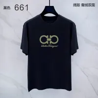 Cheap Salvatore Ferragamo T-Shirts Short Sleeved For Men #1411374 Replica Wholesale [$38.00 USD] [ITEM#1411374] on Replica Salvatore Ferragamo T-Shirts