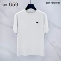 Cheap Prada T-Shirts Short Sleeved For Men #1411387 Replica Wholesale [$38.00 USD] [ITEM#1411387] on Replica Prada T-Shirts