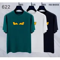 Cheap Fendi T-Shirts Short Sleeved For Men #1411414 Replica Wholesale [$38.00 USD] [ITEM#1411414] on Replica Fendi T-Shirts