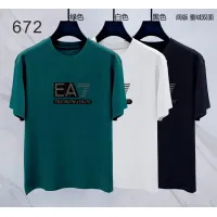 Cheap Armani T-Shirts Short Sleeved For Men #1411437 Replica Wholesale [$38.00 USD] [ITEM#1411437] on Replica Armani T-Shirts