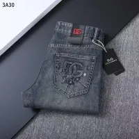 Cheap Dolce &amp; Gabbana D&amp;G Jeans For Men #1411576 Replica Wholesale [$45.00 USD] [ITEM#1411576] on Replica Dolce &amp; Gabbana D&amp;G Jeans