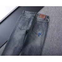 Cheap Chrome Hearts Jeans For Men #1411581 Replica Wholesale [$45.00 USD] [ITEM#1411581] on Replica Chrome Hearts Jeans