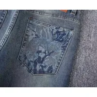 Cheap Louis Vuitton LV Jeans For Men #1411592 Replica Wholesale [$45.00 USD] [ITEM#1411592] on Replica Louis Vuitton LV Jeans