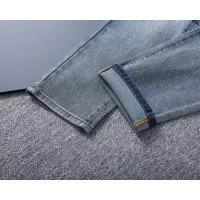 Cheap Louis Vuitton LV Jeans For Men #1411592 Replica Wholesale [$45.00 USD] [ITEM#1411592] on Replica Louis Vuitton LV Jeans