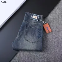 Cheap Louis Vuitton LV Jeans For Men #1411593 Replica Wholesale [$45.00 USD] [ITEM#1411593] on Replica Louis Vuitton LV Jeans
