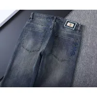 Cheap Louis Vuitton LV Jeans For Men #1411593 Replica Wholesale [$45.00 USD] [ITEM#1411593] on Replica Louis Vuitton LV Jeans