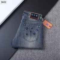 Cheap Louis Vuitton LV Jeans For Men #1411595 Replica Wholesale [$45.00 USD] [ITEM#1411595] on Replica Louis Vuitton LV Jeans