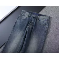 Cheap Louis Vuitton LV Jeans For Men #1411595 Replica Wholesale [$45.00 USD] [ITEM#1411595] on Replica Louis Vuitton LV Jeans