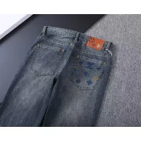 Cheap Louis Vuitton LV Jeans For Men #1411596 Replica Wholesale [$45.00 USD] [ITEM#1411596] on Replica Louis Vuitton LV Jeans