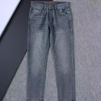 Cheap Louis Vuitton LV Jeans For Men #1411597 Replica Wholesale [$45.00 USD] [ITEM#1411597] on Replica Louis Vuitton LV Jeans