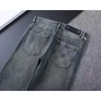 Cheap Louis Vuitton LV Jeans For Men #1411599 Replica Wholesale [$45.00 USD] [ITEM#1411599] on Replica Louis Vuitton LV Jeans