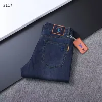 Cheap Louis Vuitton LV Jeans For Men #1411603 Replica Wholesale [$45.00 USD] [ITEM#1411603] on Replica Louis Vuitton LV Jeans