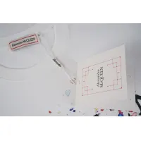 Cheap Alexander McQueen T-shirts Short Sleeved For Unisex #1411615 Replica Wholesale [$34.00 USD] [ITEM#1411615] on Replica Alexander McQueen T-shirts