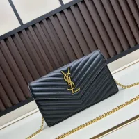 Cheap Yves Saint Laurent YSL AAA Quality Messenger Bags For Women #1411619 Replica Wholesale [$72.00 USD] [ITEM#1411619] on Replica Yves Saint Laurent YSL AAA Quality Messenger Bags