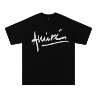 Cheap Amiri T-Shirts Short Sleeved For Unisex #1411635 Replica Wholesale [$32.00 USD] [ITEM#1411635] on Replica Amiri T-Shirts
