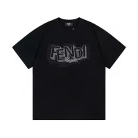 Cheap Fendi T-Shirts Short Sleeved For Unisex #1411665 Replica Wholesale [$45.00 USD] [ITEM#1411665] on Replica Fendi T-Shirts