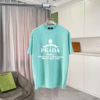 Cheap Prada T-Shirts Short Sleeved For Unisex #1411693 Replica Wholesale [$42.00 USD] [ITEM#1411693] on Replica Prada T-Shirts