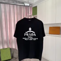 Cheap Prada T-Shirts Short Sleeved For Unisex #1411694 Replica Wholesale [$42.00 USD] [ITEM#1411694] on Replica Prada T-Shirts