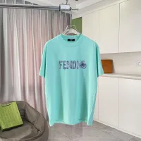 Cheap Fendi T-Shirts Short Sleeved For Unisex #1411705 Replica Wholesale [$42.00 USD] [ITEM#1411705] on Replica Fendi T-Shirts