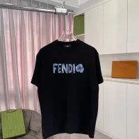 Cheap Fendi T-Shirts Short Sleeved For Unisex #1411707 Replica Wholesale [$42.00 USD] [ITEM#1411707] on Replica Fendi T-Shirts