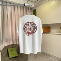 Cheap Chrome Hearts T-Shirts Short Sleeved For Unisex #1411715 Replica Wholesale [$45.00 USD] [ITEM#1411715] on Replica Chrome Hearts T-Shirts