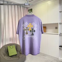 Cheap Chrome Hearts T-Shirts Short Sleeved For Unisex #1411720 Replica Wholesale [$45.00 USD] [ITEM#1411720] on Replica Chrome Hearts T-Shirts