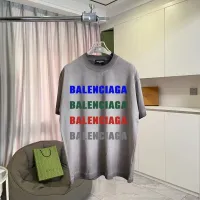 Cheap Balenciaga T-Shirts Short Sleeved For Unisex #1411763 Replica Wholesale [$45.00 USD] [ITEM#1411763] on Replica Balenciaga T-Shirts