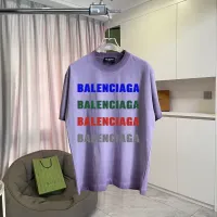Cheap Balenciaga T-Shirts Short Sleeved For Unisex #1411765 Replica Wholesale [$45.00 USD] [ITEM#1411765] on Replica Balenciaga T-Shirts