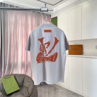 Cheap Louis Vuitton LV T-Shirts Short Sleeved For Unisex #1411870 Replica Wholesale [$42.00 USD] [ITEM#1411870] on Replica Louis Vuitton LV T-Shirts