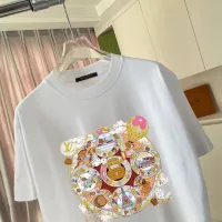 Cheap Louis Vuitton LV T-Shirts Short Sleeved For Unisex #1411873 Replica Wholesale [$42.00 USD] [ITEM#1411873] on Replica Louis Vuitton LV T-Shirts