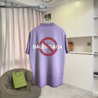 Cheap Balenciaga T-Shirts Short Sleeved For Unisex #1411910 Replica Wholesale [$45.00 USD] [ITEM#1411910] on Replica Balenciaga T-Shirts