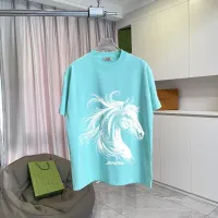 Cheap Hermes T-Shirts Short Sleeved For Unisex #1411927 Replica Wholesale [$42.00 USD] [ITEM#1411927] on Replica Hermes T-Shirts