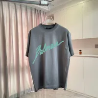 Cheap Balmain T-Shirts Short Sleeved For Unisex #1411936 Replica Wholesale [$45.00 USD] [ITEM#1411936] on Replica Balmain T-Shirts