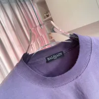 Cheap Balmain T-Shirts Short Sleeved For Unisex #1411939 Replica Wholesale [$45.00 USD] [ITEM#1411939] on Replica Balmain T-Shirts