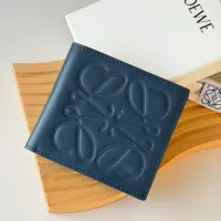 Cheap LOEWE Wallet For Men #1412057 Replica Wholesale [$56.00 USD] [ITEM#1412057] on Replica LOEWE Wallet