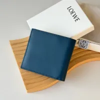 Cheap LOEWE Wallet For Men #1412057 Replica Wholesale [$56.00 USD] [ITEM#1412057] on Replica LOEWE Wallet