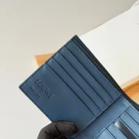 Cheap LOEWE Wallet For Men #1412065 Replica Wholesale [$56.00 USD] [ITEM#1412065] on Replica LOEWE Wallet