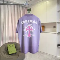 Cheap Chrome Hearts T-Shirts Short Sleeved For Unisex #1412079 Replica Wholesale [$45.00 USD] [ITEM#1412079] on Replica Chrome Hearts T-Shirts