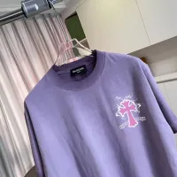 Cheap Chrome Hearts T-Shirts Short Sleeved For Unisex #1412079 Replica Wholesale [$45.00 USD] [ITEM#1412079] on Replica Chrome Hearts T-Shirts