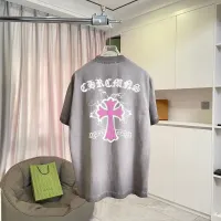 Cheap Chrome Hearts T-Shirts Short Sleeved For Unisex #1412080 Replica Wholesale [$45.00 USD] [ITEM#1412080] on Replica Chrome Hearts T-Shirts