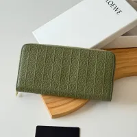 Cheap LOEWE Long Wallet For Unisex #1412099 Replica Wholesale [$60.00 USD] [ITEM#1412099] on Replica LOEWE Wallet