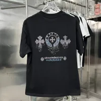Cheap Chrome Hearts T-Shirts Short Sleeved For Unisex #1412110 Replica Wholesale [$42.00 USD] [ITEM#1412110] on Replica Chrome Hearts T-Shirts