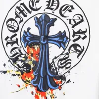 Cheap Chrome Hearts T-Shirts Short Sleeved For Men #1412124 Replica Wholesale [$36.00 USD] [ITEM#1412124] on Replica Chrome Hearts T-Shirts