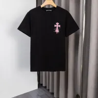 Cheap Chrome Hearts T-Shirts Short Sleeved For Men #1412125 Replica Wholesale [$36.00 USD] [ITEM#1412125] on Replica Chrome Hearts T-Shirts