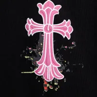 Cheap Chrome Hearts T-Shirts Short Sleeved For Men #1412125 Replica Wholesale [$36.00 USD] [ITEM#1412125] on Replica Chrome Hearts T-Shirts