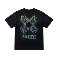 Cheap Amiri T-Shirts Short Sleeved For Unisex #1412149 Replica Wholesale [$42.00 USD] [ITEM#1412149] on Replica Amiri T-Shirts