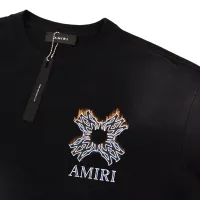 Cheap Amiri T-Shirts Short Sleeved For Unisex #1412153 Replica Wholesale [$34.00 USD] [ITEM#1412153] on Replica Amiri T-Shirts