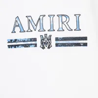 Cheap Amiri T-Shirts Short Sleeved For Men #1412156 Replica Wholesale [$36.00 USD] [ITEM#1412156] on Replica Amiri T-Shirts