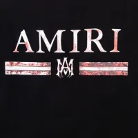 Cheap Amiri T-Shirts Short Sleeved For Men #1412157 Replica Wholesale [$36.00 USD] [ITEM#1412157] on Replica Amiri T-Shirts