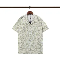 Cheap Louis Vuitton LV Shirts Short Sleeved For Men #1412159 Replica Wholesale [$36.00 USD] [ITEM#1412159] on Replica Louis Vuitton LV Shirts